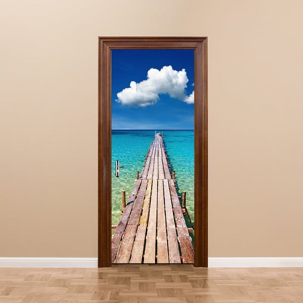 Uzlīme durvīm Ambiance Welcome to Paradise, 83 x 204 cm