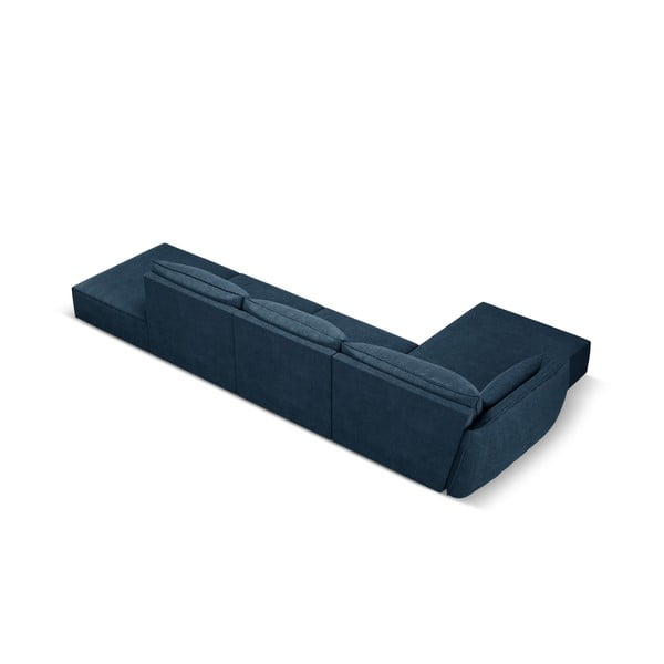 Tumši zils stūra dīvāns (kreisais stūris) Vanda – Mazzini Sofas-image-3