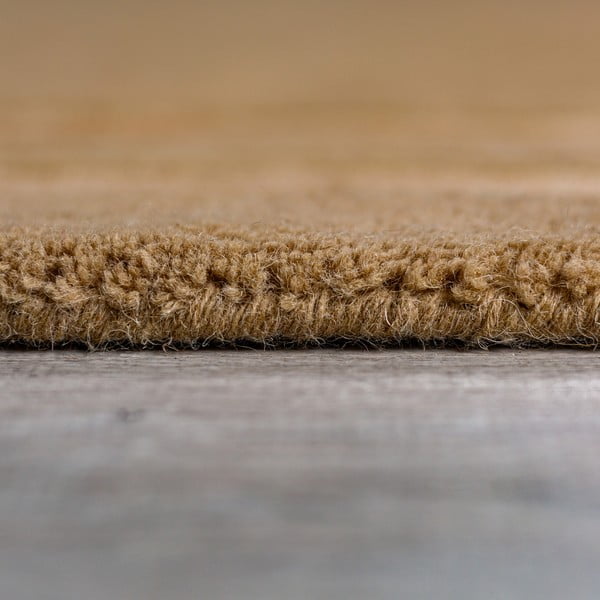 Terakotas oranžs ar rokām darināts vilnas paklājs 120x170 cm Gatsby – Flair Rugs-image-4