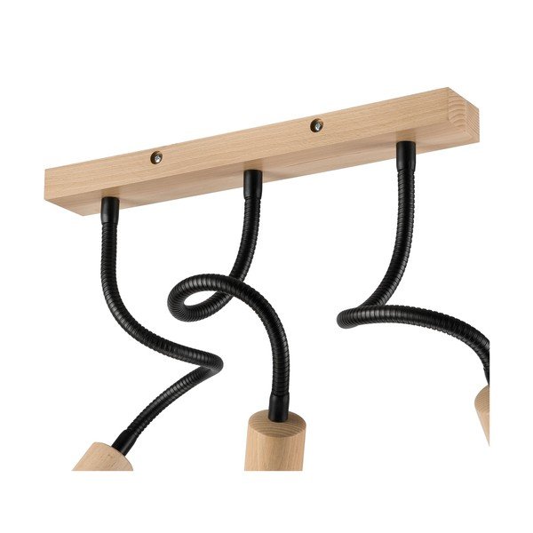 Melns/dabisks griestu gaismeklis – LAMKUR-image-4