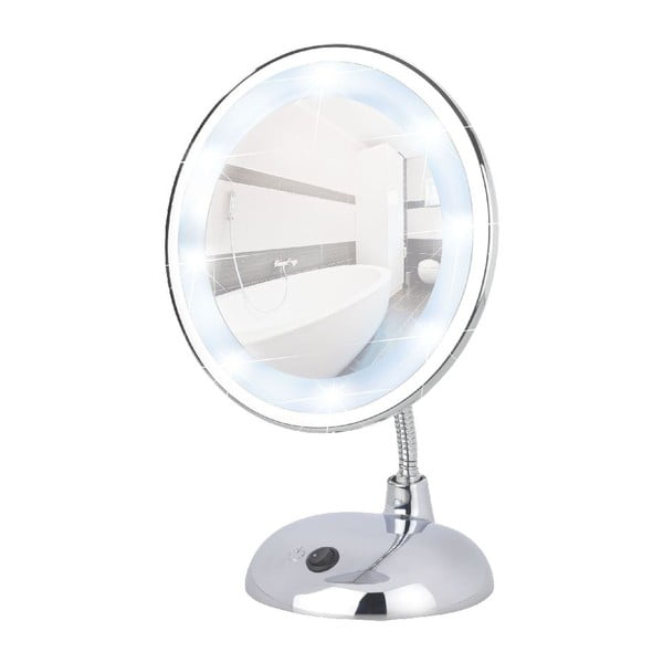 Palielinošais spogulis ar LED apgaismojumu Wenko Style