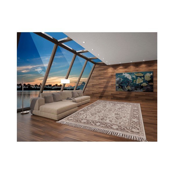 Vilnas paklājs Webtappeti Gri, 200 x 100 cm-image-1