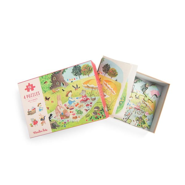 Puzle La Grande Familie – Moulin Roty-image-3