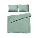 Zaļa divguļamā gultasveļa no mīkstinātas kokvilnas Bonami Selection, 200 x 220 cm