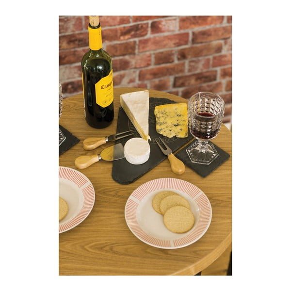 Servēšanas dēlis sieram un 3 naži – Premier Housewares-image-1