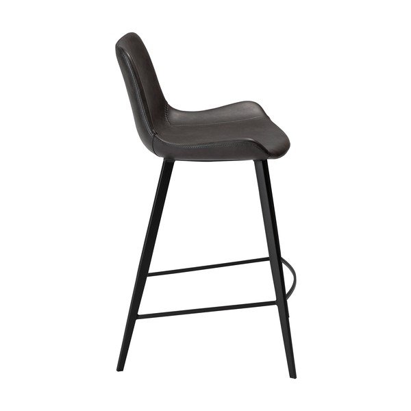 Pelēks bāra krēsls (sēdekļa augstums 65 cm) Hype – DAN-FORM Denmark-image-3