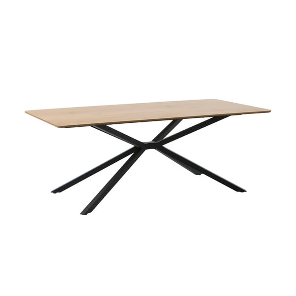 Ēdamgalds ar ozolkoka imitācijas galda virsmu 90x160 cm Cesura – Unique Furniture-image-3