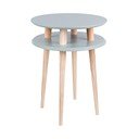 Tumši pelēks sānu galds Ragaba UFO, Ø 45 cm