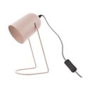 Rozā galda lampa Leitmotiv Enchant, augstums 30 cm