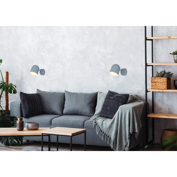 Gaiši zila sienas lampa Azuro – Candellux Lighting-image-1