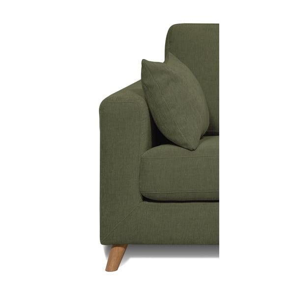 Zaļš dīvāns 157 cm Faria – Scandic-image-3