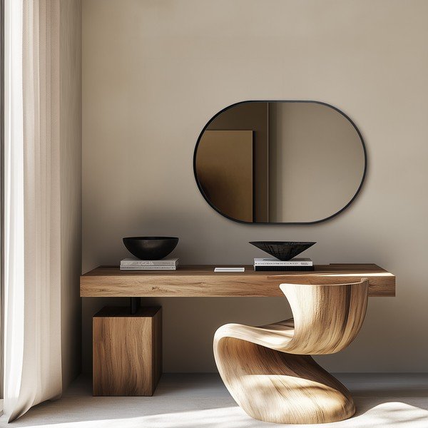 Sienas spogulis 50x70 cm Eclipse – Styler-image-2