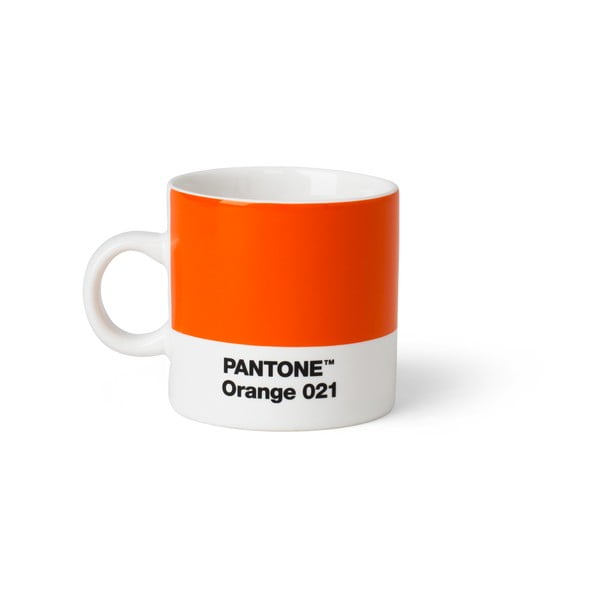 Oranža keramikas krūze espreso 120 ml Espresso Orange 021 – Pantone