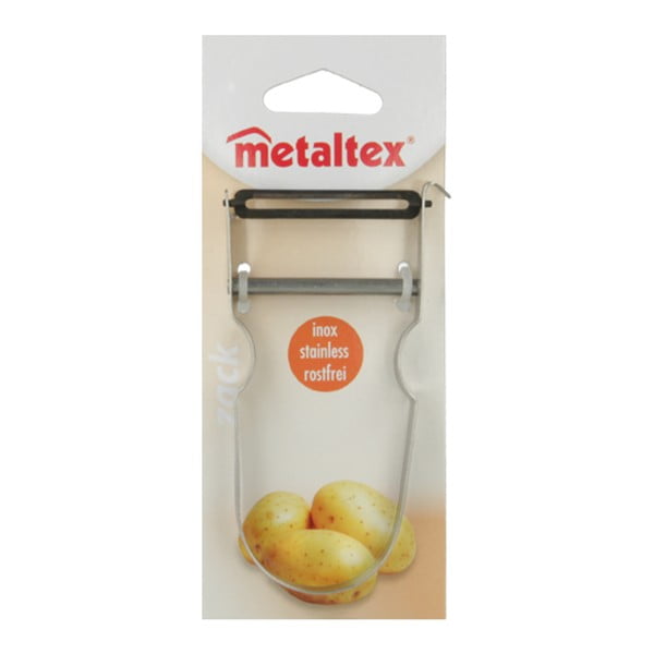 Nerūsējošā tērauda dārzeņu mizotājs Metaltex, garums 11 cm-image-2