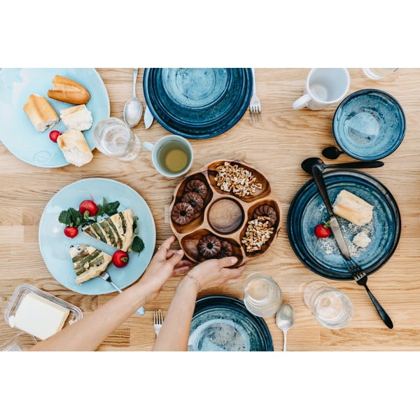 Tirkīza keramikas šķīvis Costa Nova Nova, ⌀ 27 cm-image-1