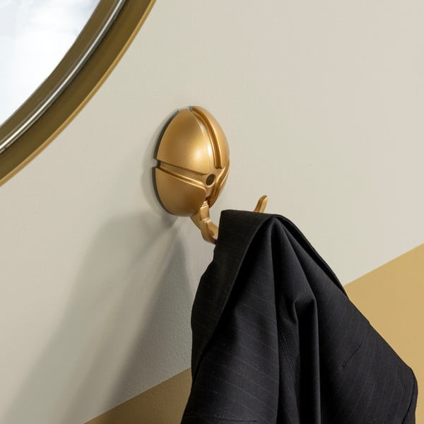 Zelta krāsas plastmasas sienas āķis Tick – Spinder Design-image-4