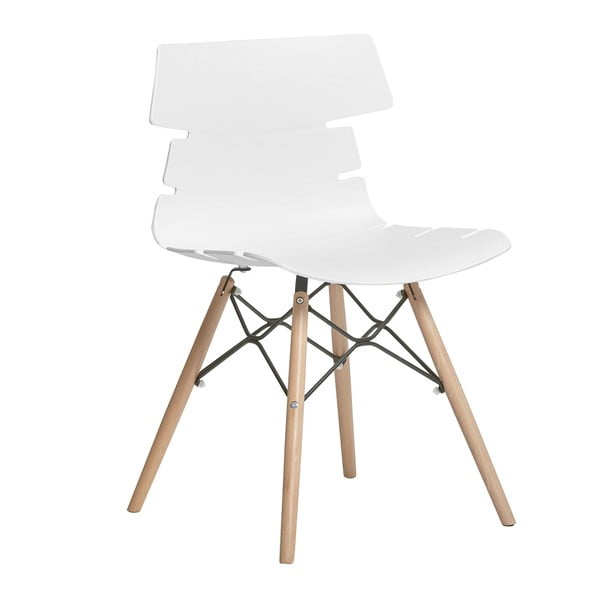 4 baltu ēdamistabas krēslu komplekts Marckeric Iris-image-2