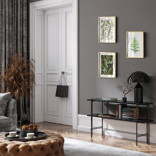 Gleznas (3 gab.) 30x40 cm Fern – knor-image-1