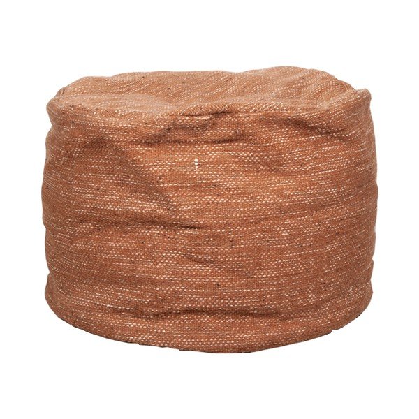 Ķieģeļu sarkans dārza pufs Lion Brown – Paju Design