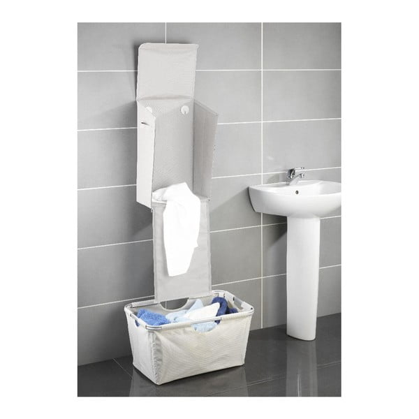 Wenko Turbo-Loc piekaramais veļas grozs, bēšs, 30 l-image-3