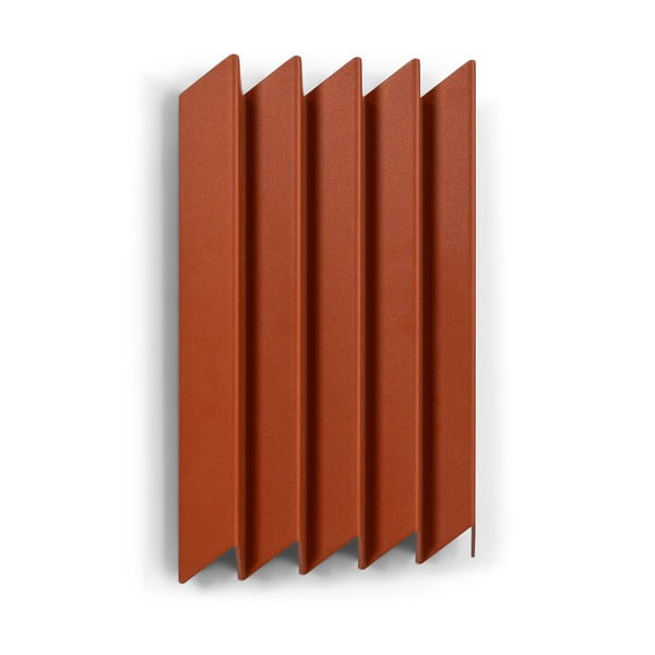 Terakotas oranžs metāla sienas pakaramais 21 cm Sensu – Spinder Design-image-3