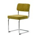 Zaļš velveta pusdienu krēsls Rupert – Unique Furniture