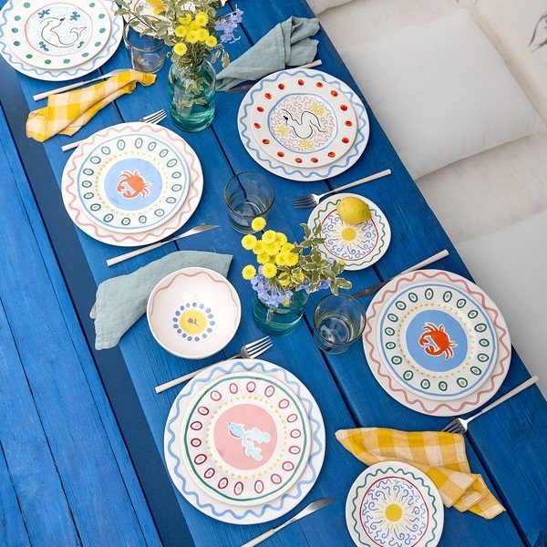 Deserta akmensmasas šķīvis ø 22 cm Summer Bliss – Costa Nova-image-3