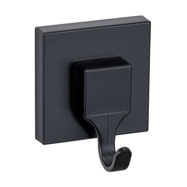 Melni plastmasas pašlīmējoši āķi (2 gab.) Quadro – Wenko