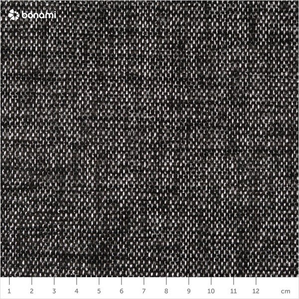 Melns dīvāns Scandic Leo, 145 cm-image-1