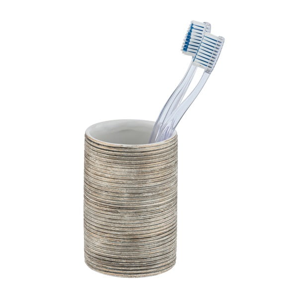 Brūna keramikas krūze zobu birstei Wenko Fedio-image-1