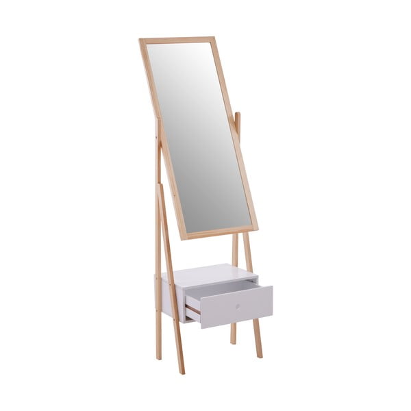 Grīdas spogulis ar masīvkoka rāmi 45x160 cm Rostok – Premier Housewares