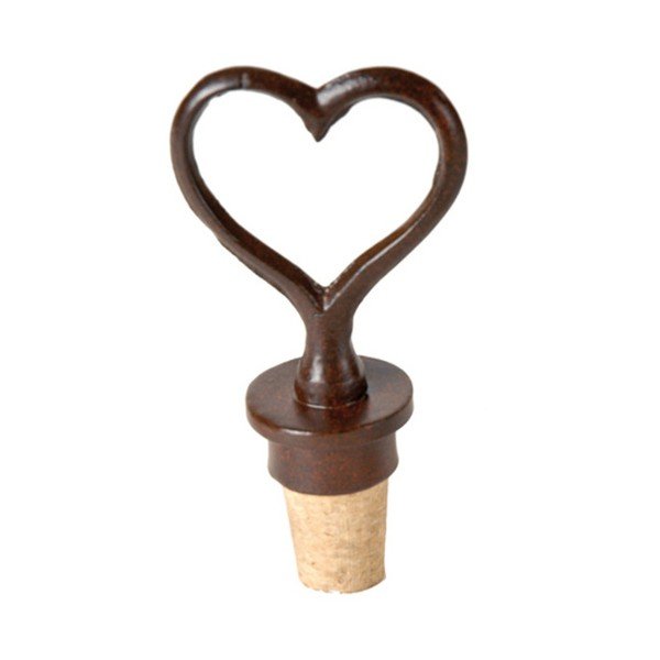 Sirds formas vīna korķis Antic Line Heart