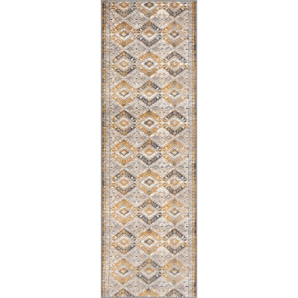 Bēšs celiņa paklājs 80x250 cm Soft Eman – FD