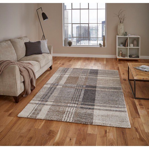 Brūns paklājs 220x160 cm Elegant – Think Rugs-image-1