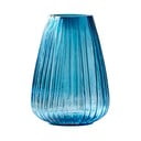 Zila stikla vāze Bitz Kusintha, augstums 22 cm