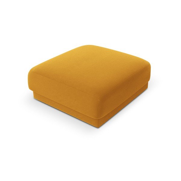 Sinepju dzeltens samta pufs Miley  – Micadoni Home-image-4