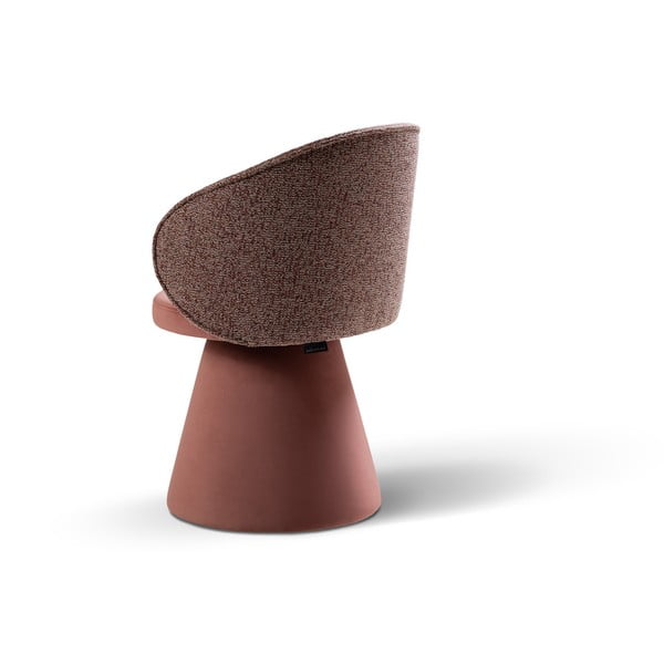 Rozā samta atpūtas krēsls Inez – Micadoni -image-4