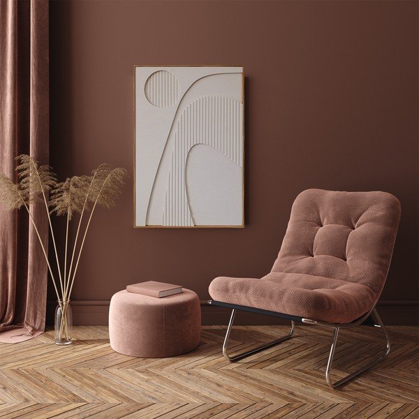 Drukāta glezna ar rāmi/skaņas absorbējoša 62x92 cm Arch – Styler-image-3