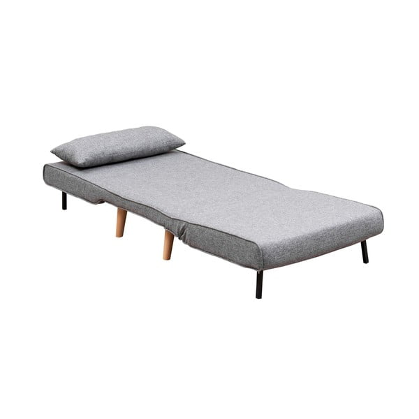 Gaiši pelēks atpūtas krēsls Folde – Artie-image-4