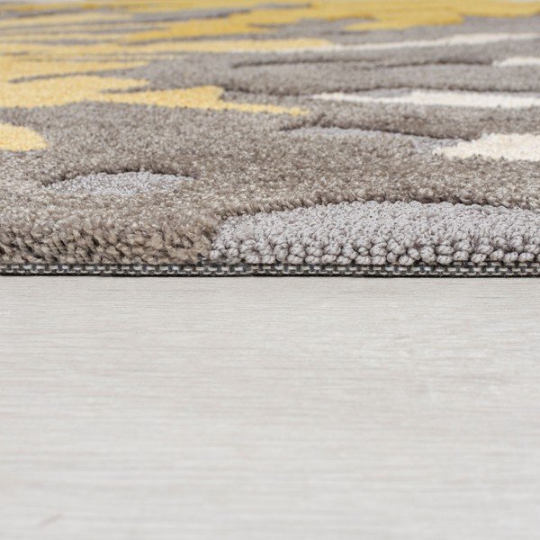 Pelēki dzeltens paklājs Flair Rugs Soft Floral, 160 x 230 cm-image-3