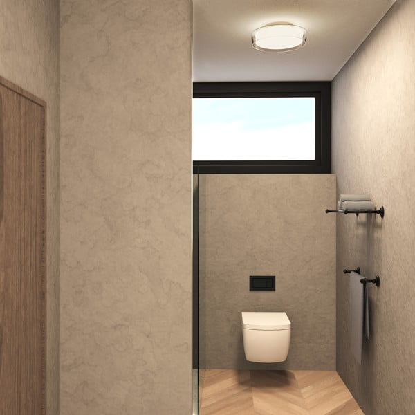 Balta griestu lampa SULION Nilo, ø 30 cm-image-4