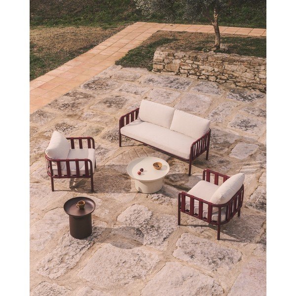 Metāla apaļš dārza galdiņš ø 45 cm Arcola – Kave Home-image-4