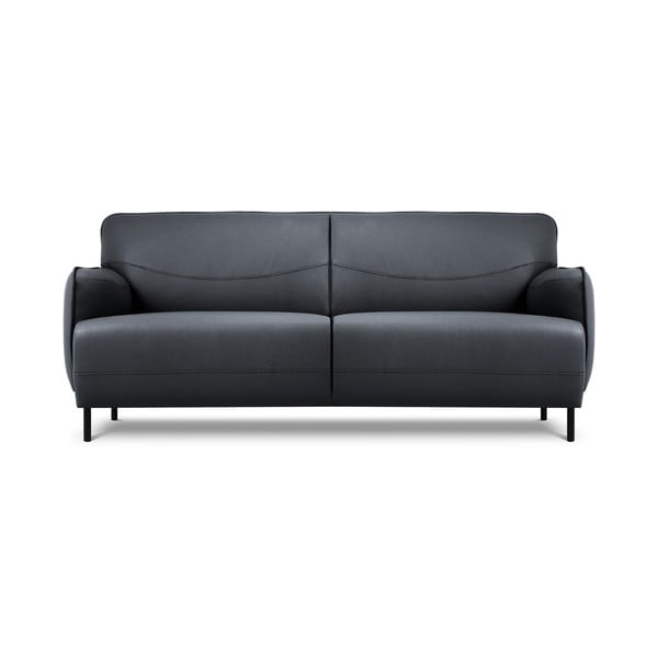 Zils ādas dīvāns Windsor & Co Sofas Neso, 175 x 90 cm