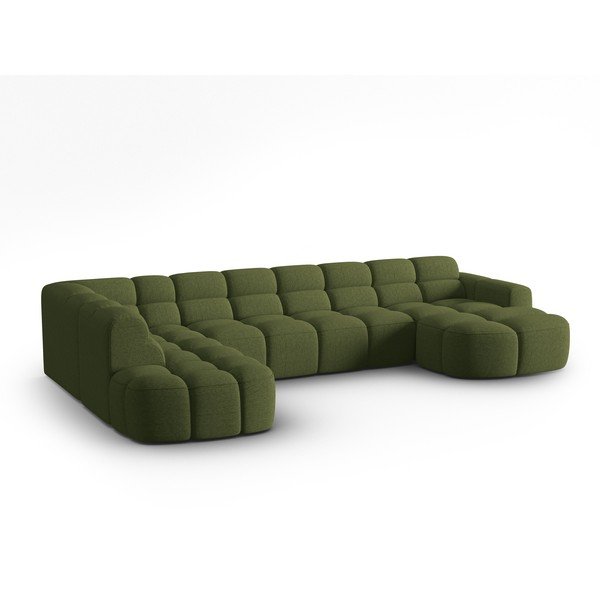Zaļš stūra dīvāns Lisa – Micadoni Home-image-3