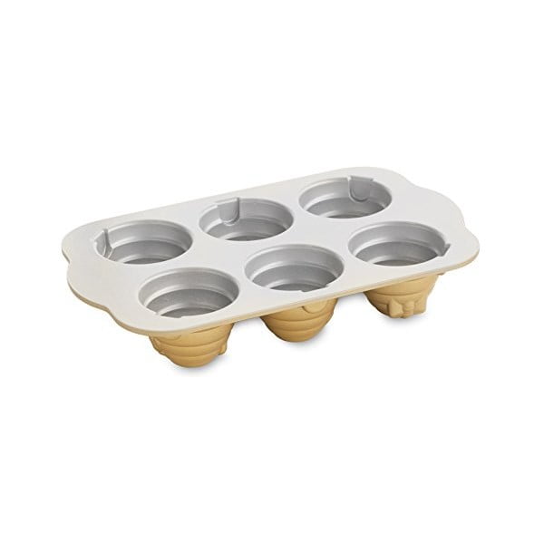 Kēksiņu formiņas bišu stropa formā Nordic Ware Bees-image-2