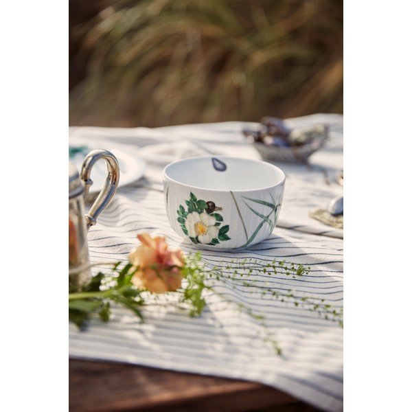 Balta porcelāna zupas bļodiņa 600 ml Hammershøi Summer – Kähler Design-image-2