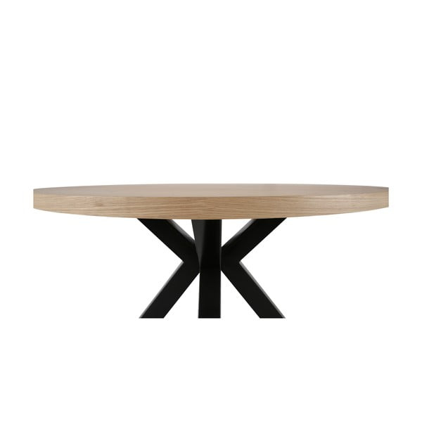 Apaļš ēdamgalds ar melnām kājām Canett Maison, ø 120 cm-image-3