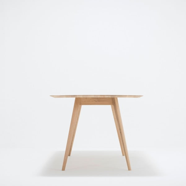 Ēdamgalds no masīvkoka Gazzda Stafa, 220 x 90 cm-image-1