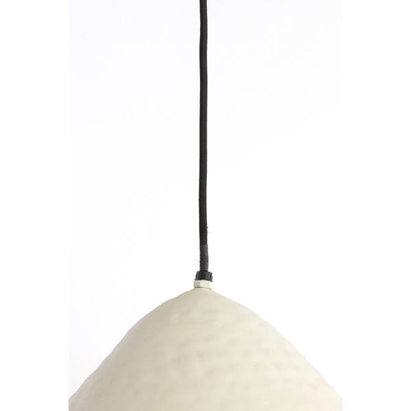 Krēmkrāsas piekaramā lampa ø 32 cm Elimo – Light & Living-image-4