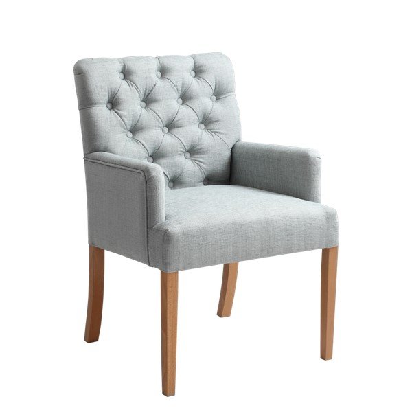 Gaiši zils krēsls Custom Form Roger-image-3